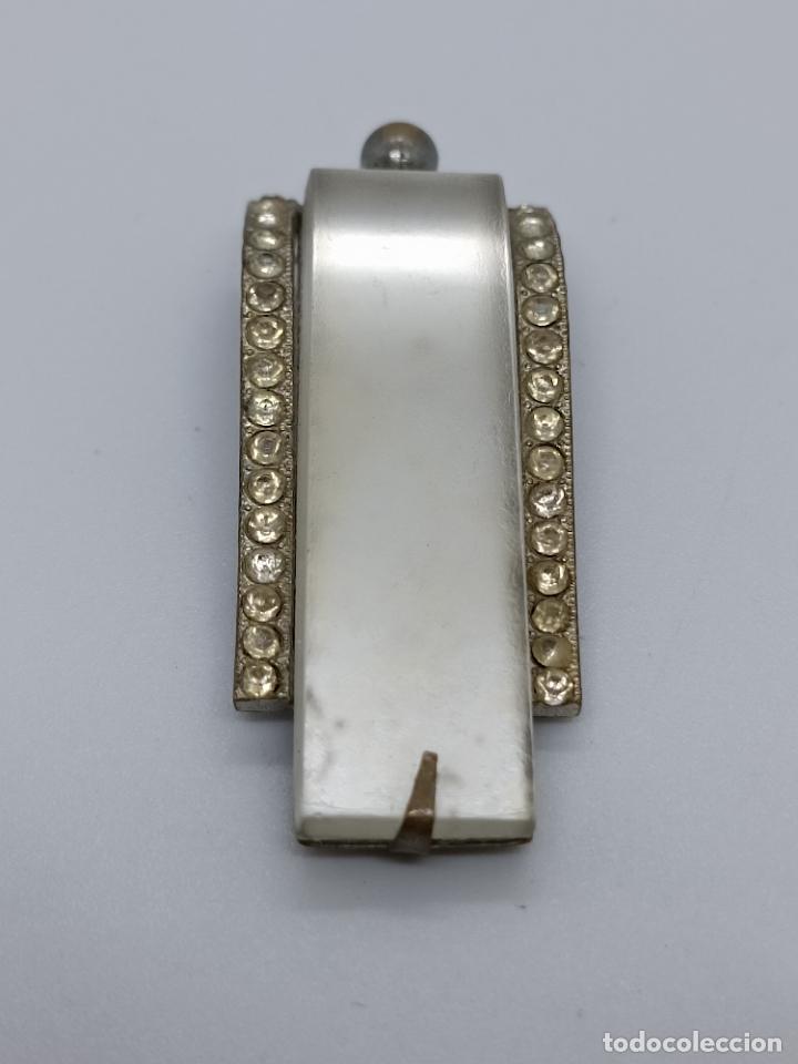 Joyeria: Elegante broche antiguo de estilo ar deco - Foto 2
