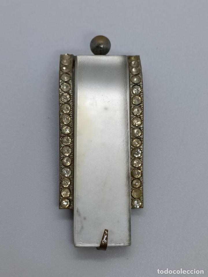 Joyeria: Elegante broche antiguo de estilo ar deco - Foto 3