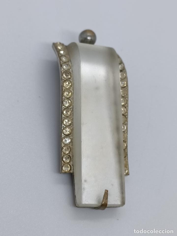 Joyeria: Elegante broche antiguo de estilo ar deco - Foto 4