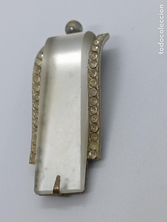 Joyeria: Elegante broche antiguo de estilo ar deco - Foto 1
