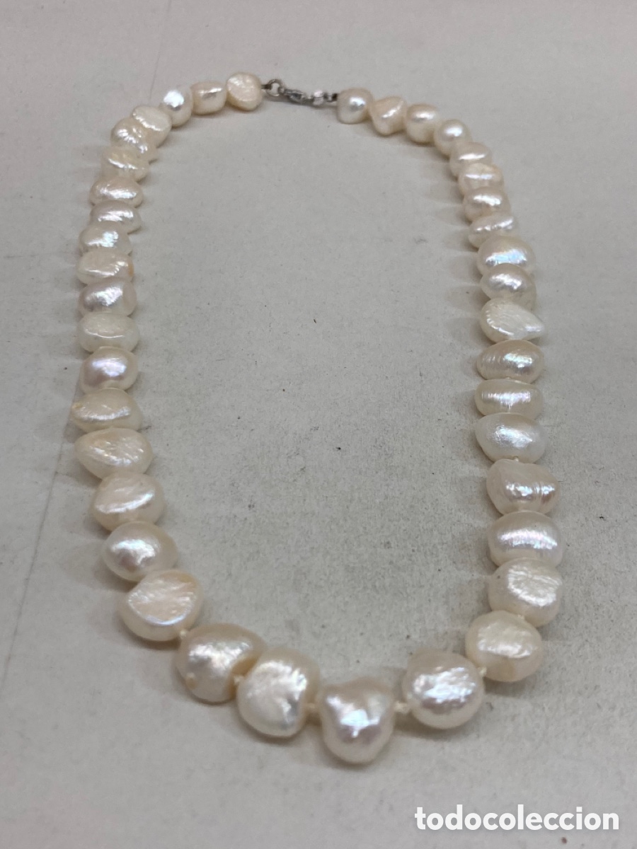 Joyeria: Collar de perlas y plata /COLL02 - Foto 1