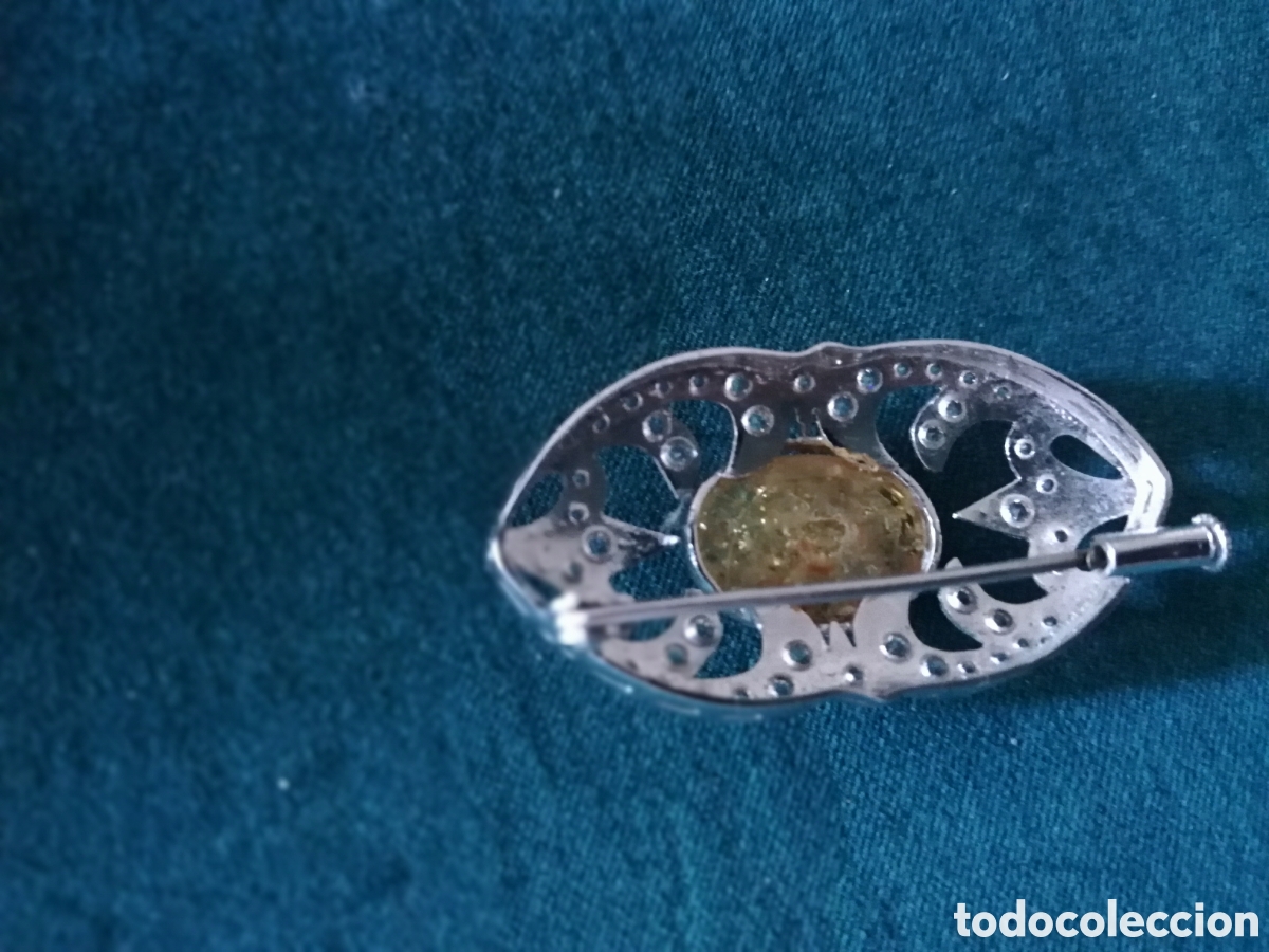 Joyeria: ANTIGUO BROCHE AMBAR. ART DECO - Foto 4