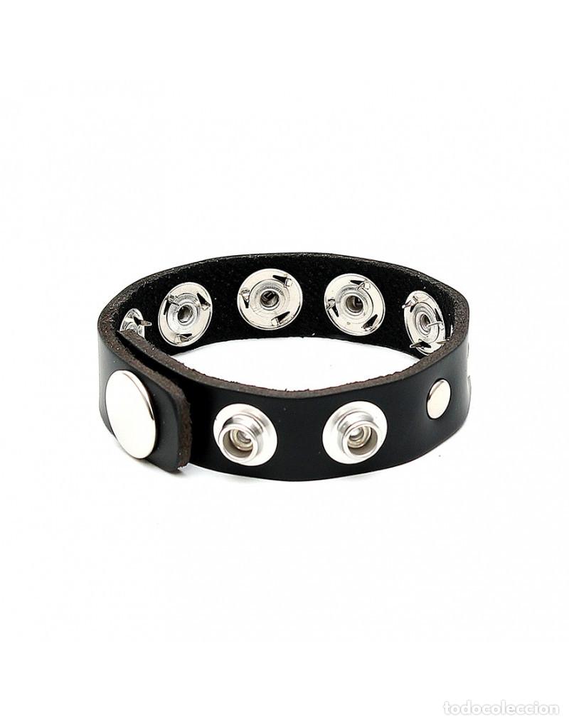 Joyeria: Anillo correa con clavos en el interior - Foto 1