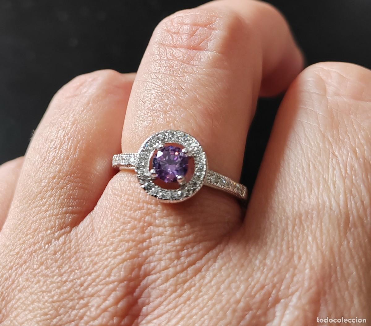 Joyeria: Anillo en Plata de Ley y Circonitas - Foto 1