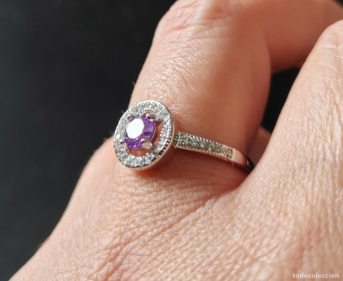Joyeria: Anillo en Plata de Ley y Circonitas - Foto 2