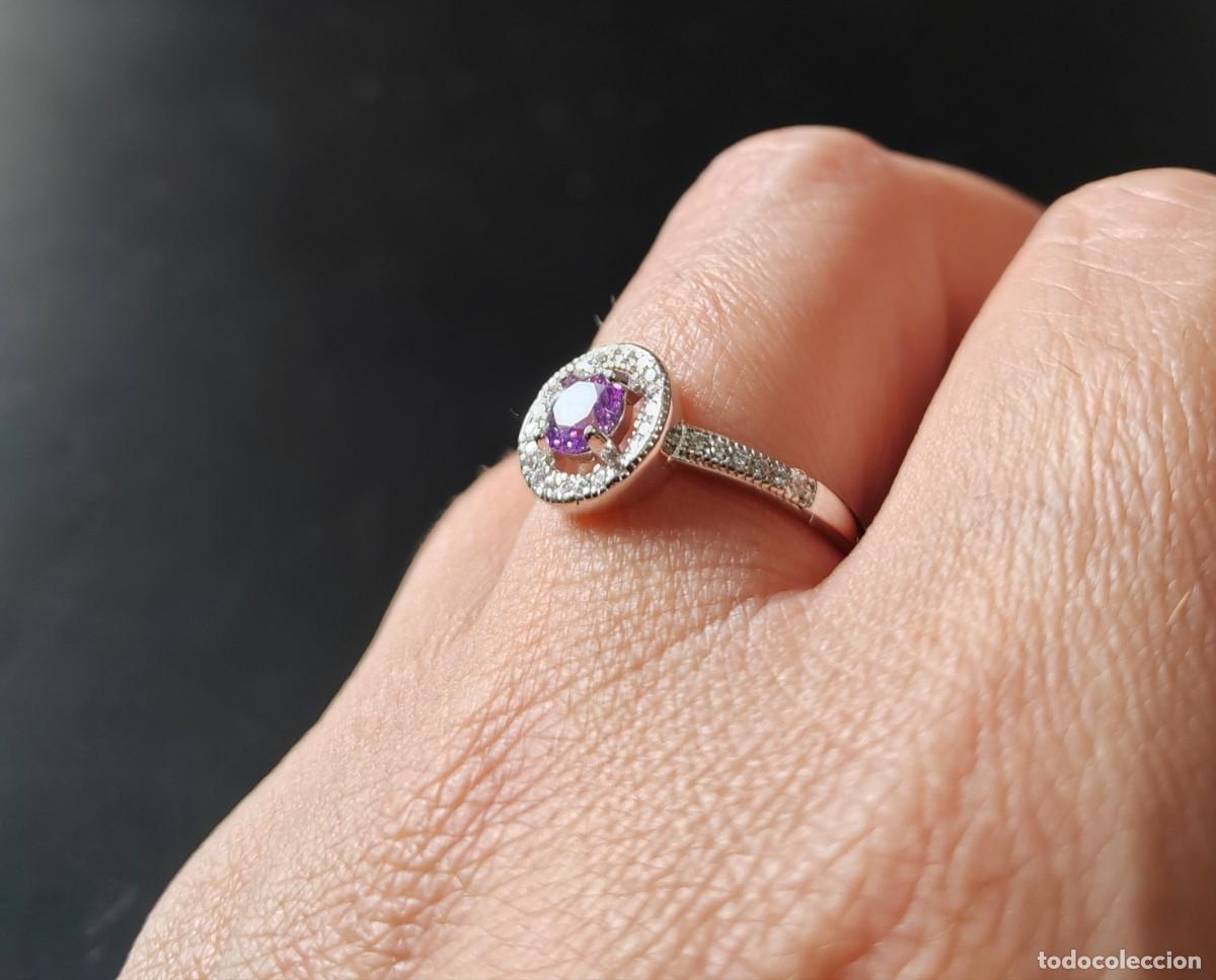 Joyeria: Anillo en Plata de Ley y Circonitas - Foto 3