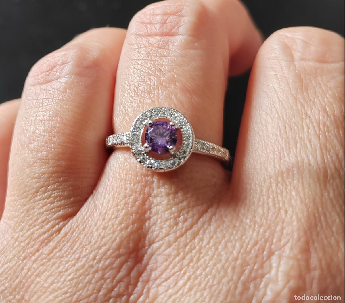 Joyeria: Anillo en Plata de Ley y Circonitas - Foto 4