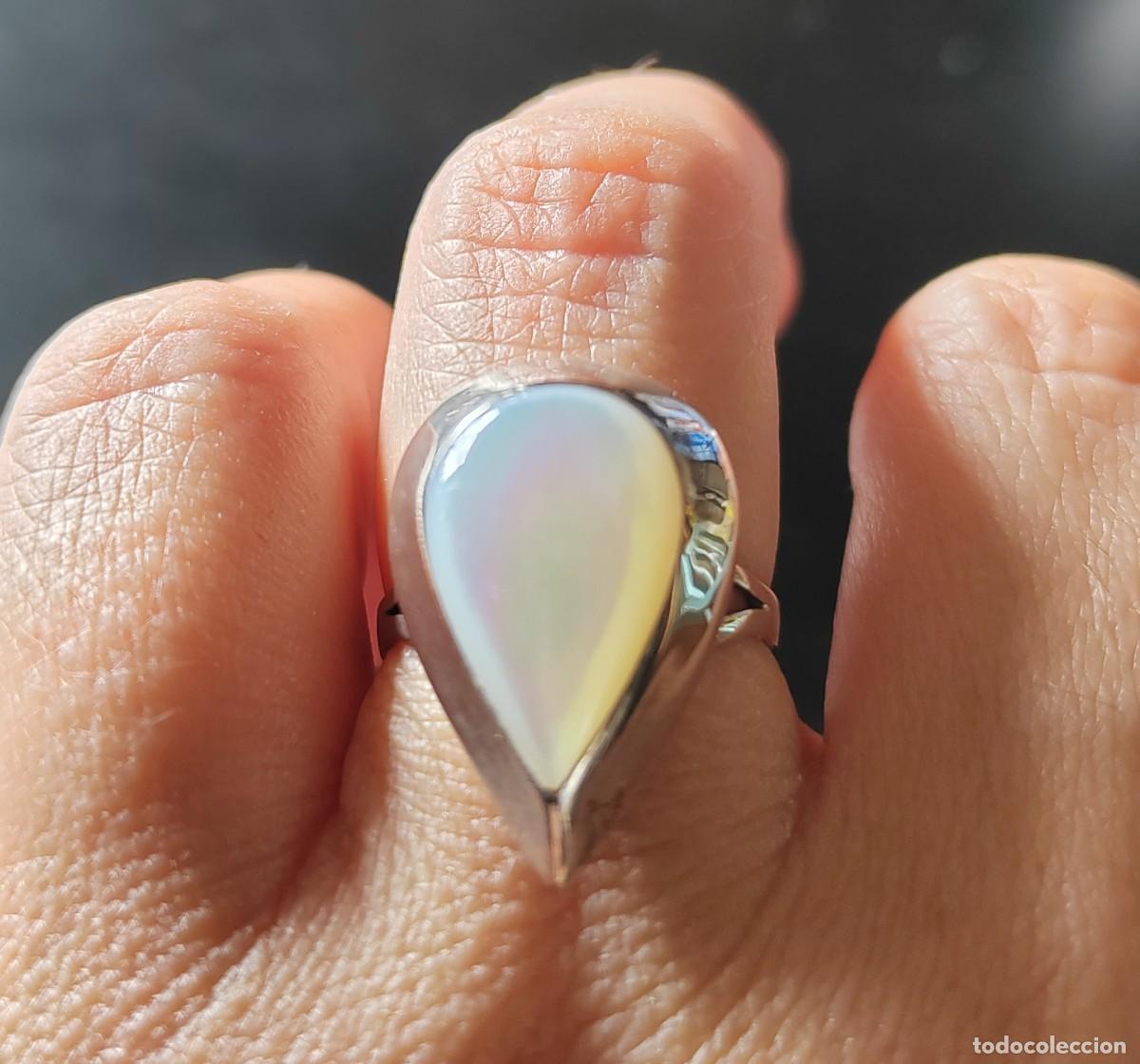 Joyeria: Precioso Anillo en Plata de Ley y N&aacute;car - Foto 1