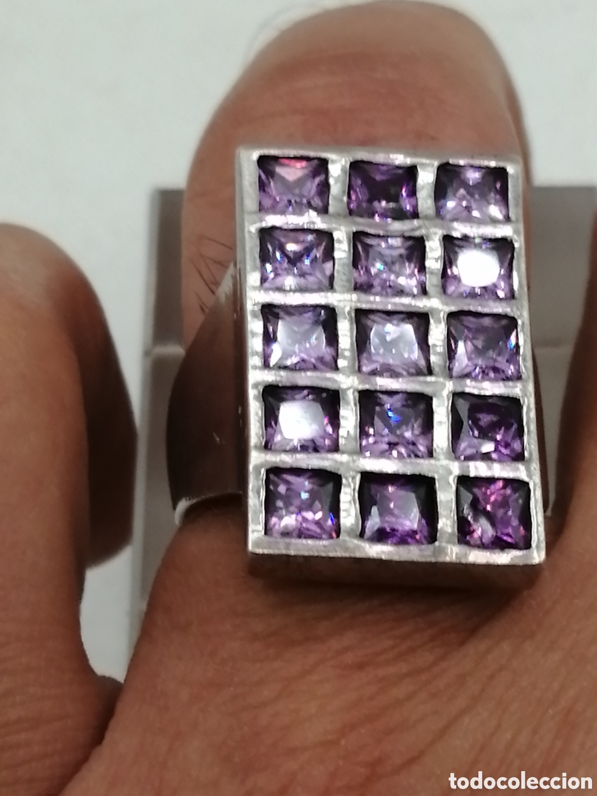 Joyeria: Anillo plata 925mls y amatista - Foto 5