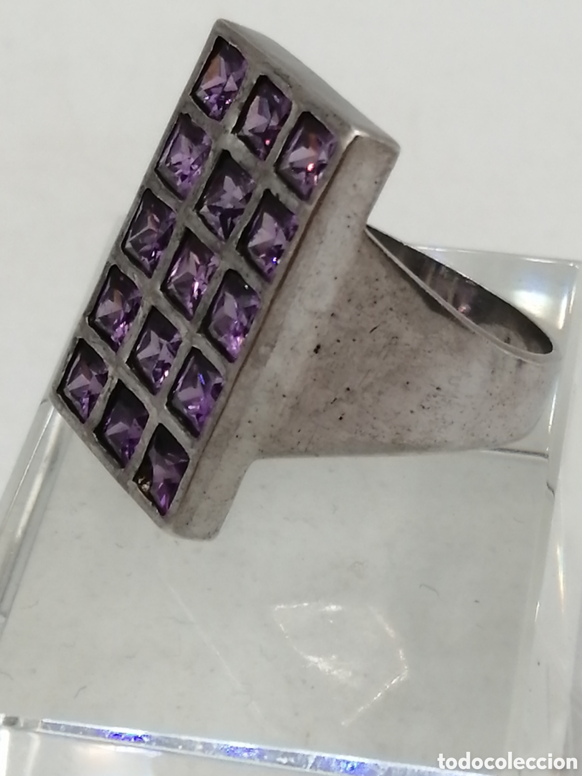Joyeria: Anillo plata 925mls y amatista - Foto 6
