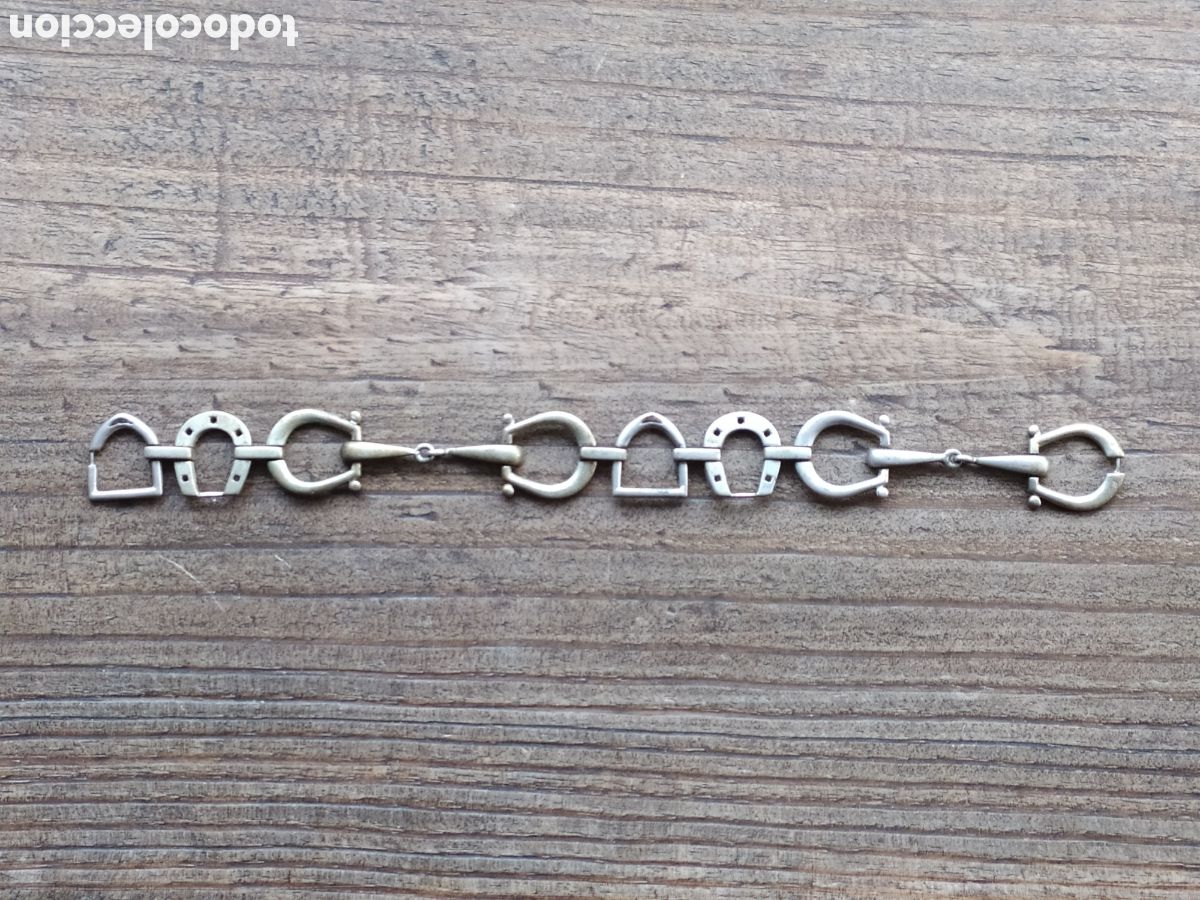 Joyeria: PULSERA DE PLATA DE HERRADURAS - Foto 1