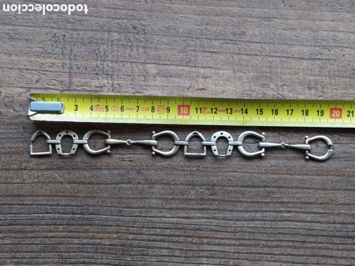 Joyeria: PULSERA DE PLATA DE HERRADURAS - Foto 6