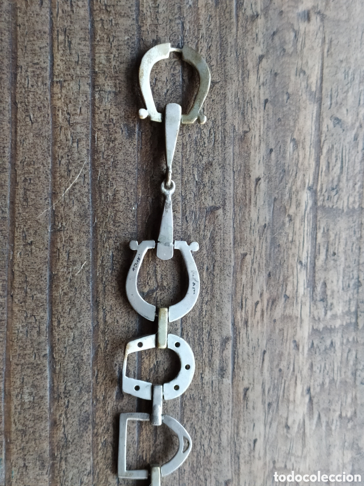 Joyeria: PULSERA DE PLATA DE HERRADURAS - Foto 4