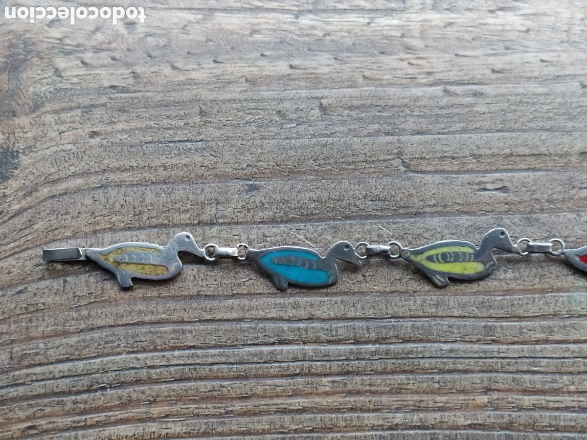 Joyeria: PULSERA DE PLATA CON PATOS - Foto 2