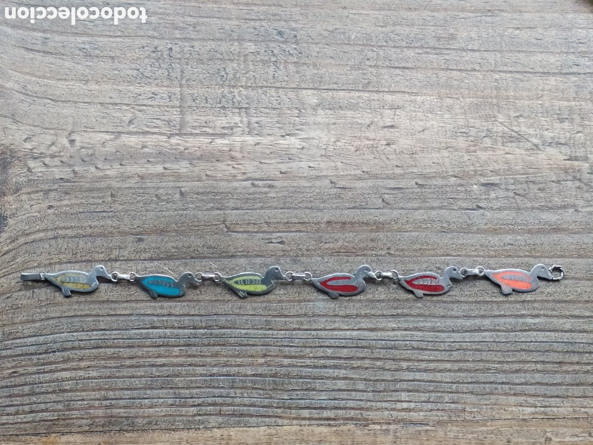 Joyeria: PULSERA DE PLATA CON PATOS - Foto 1