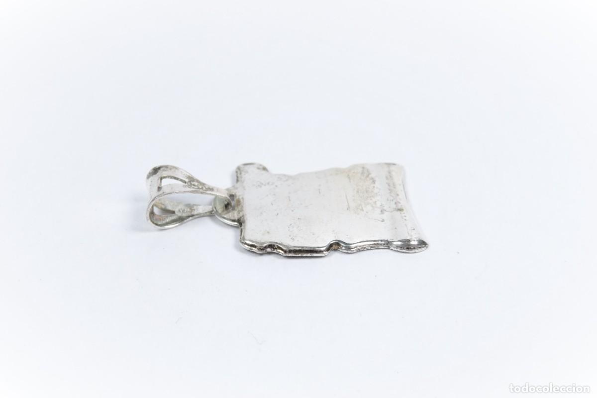 Joyeria: Colgante pergamino en plata pulida 925 - Foto 3