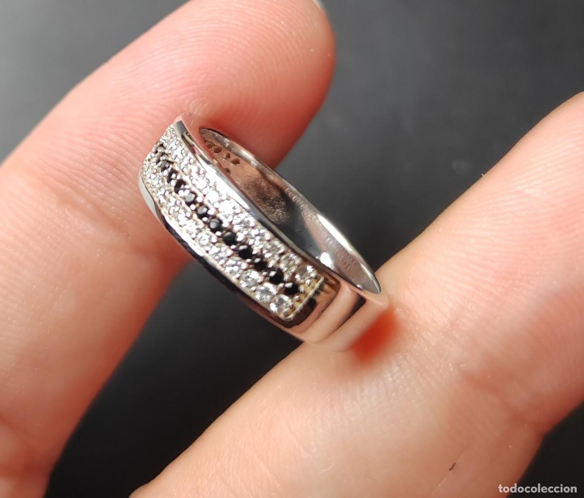 Joyeria: Anillo Plata de Ley, Espinelas y Topacios - Foto 2