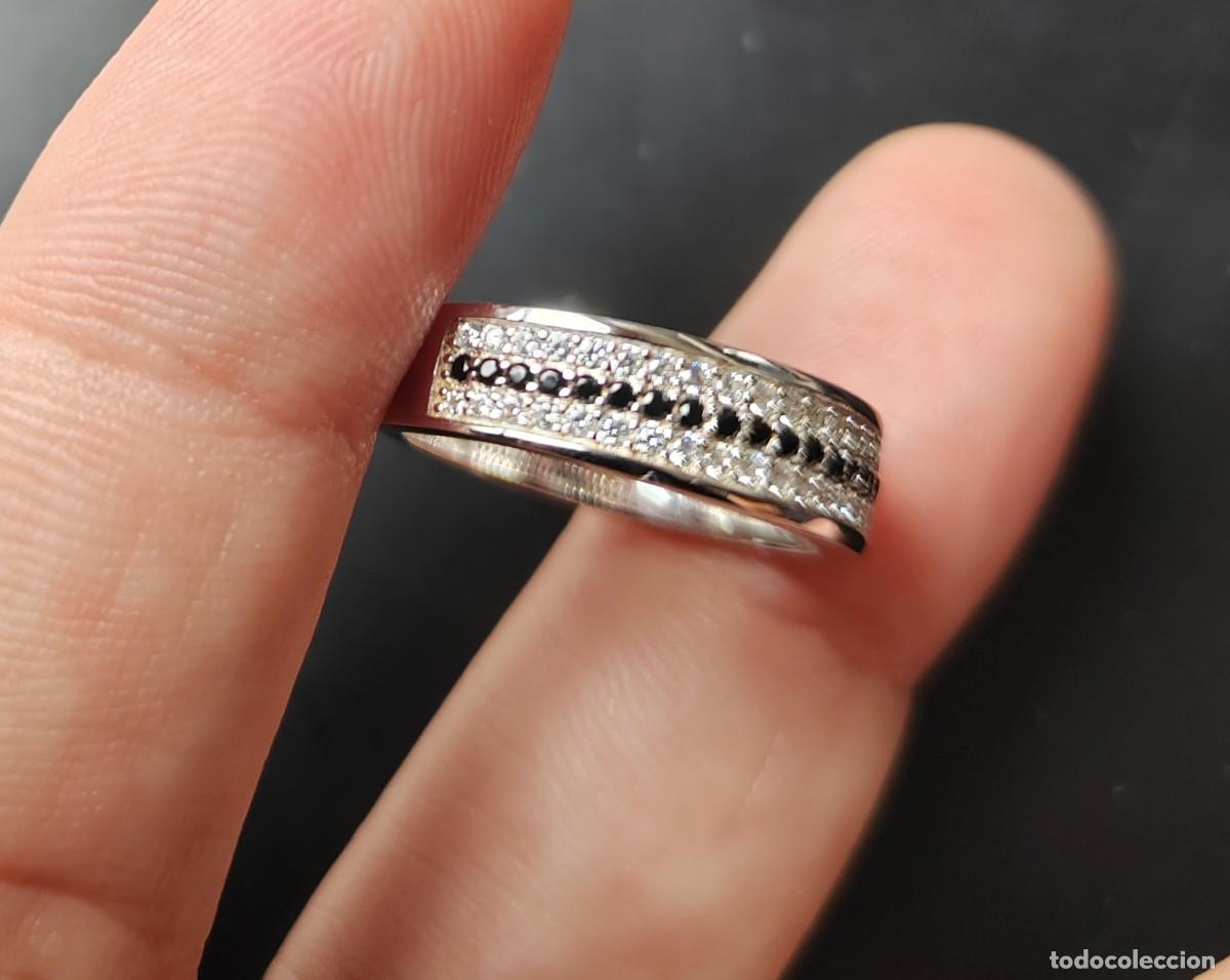Joyeria: Anillo Plata de Ley, Espinelas y Topacios - Foto 3