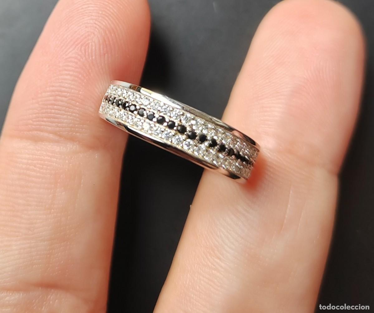 Joyeria: Anillo Plata de Ley, Espinelas y Topacios - Foto 5