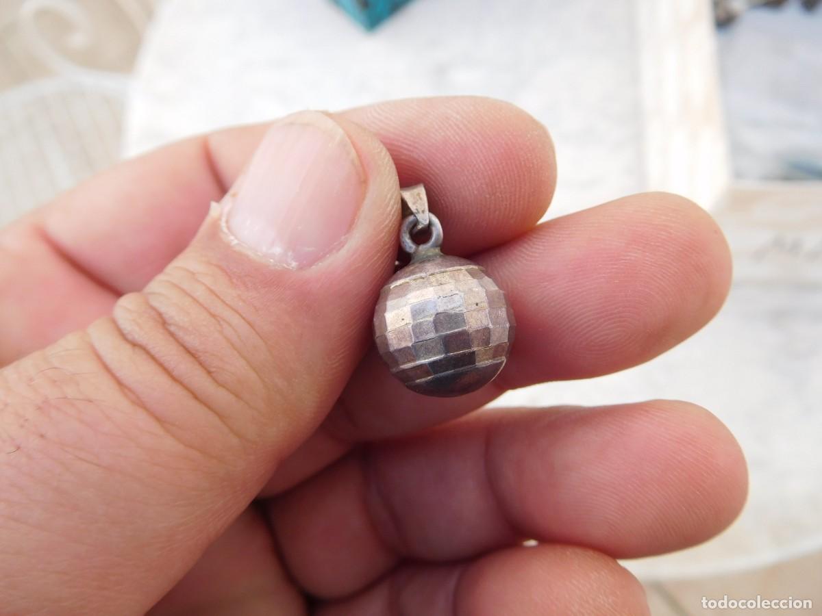 Joyeria: Colgante de plata tipo bola de discoteca - Foto 1