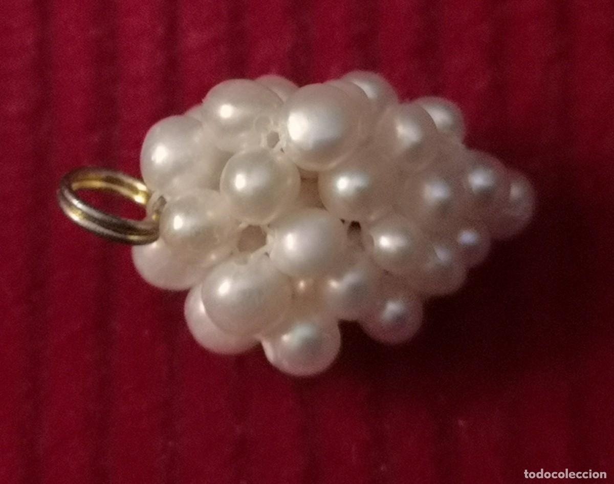 Joyeria: Colgante racimo de perlas, a&ntilde;os 50 - Foto 2