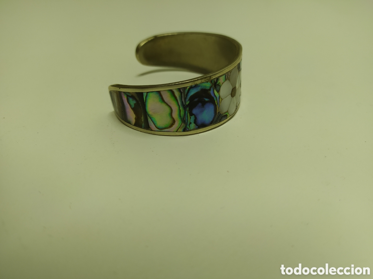 Joyeria: BRAZALETE PULSERA DE ALPACA Y N&Aacute;CAR - M&Eacute;XICO - Foto 3