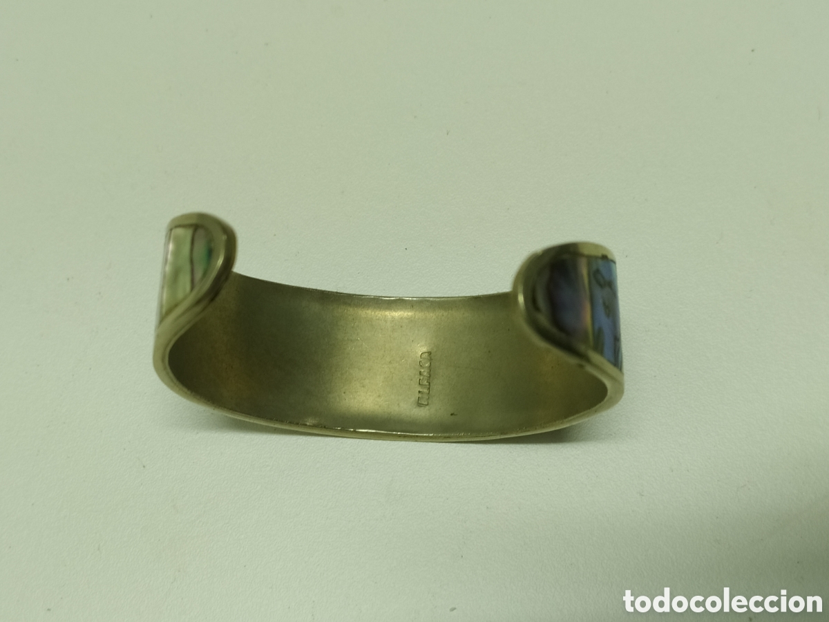 Joyeria: BRAZALETE PULSERA DE ALPACA Y N&Aacute;CAR - M&Eacute;XICO - Foto 4