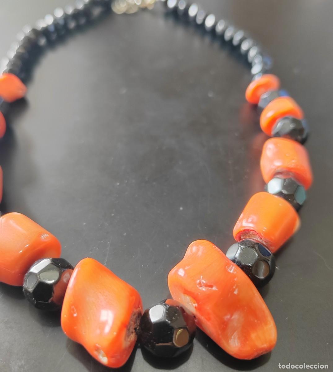 Joyeria: Gran Collar de Corales naturales y &Oacute;nices - Foto 6