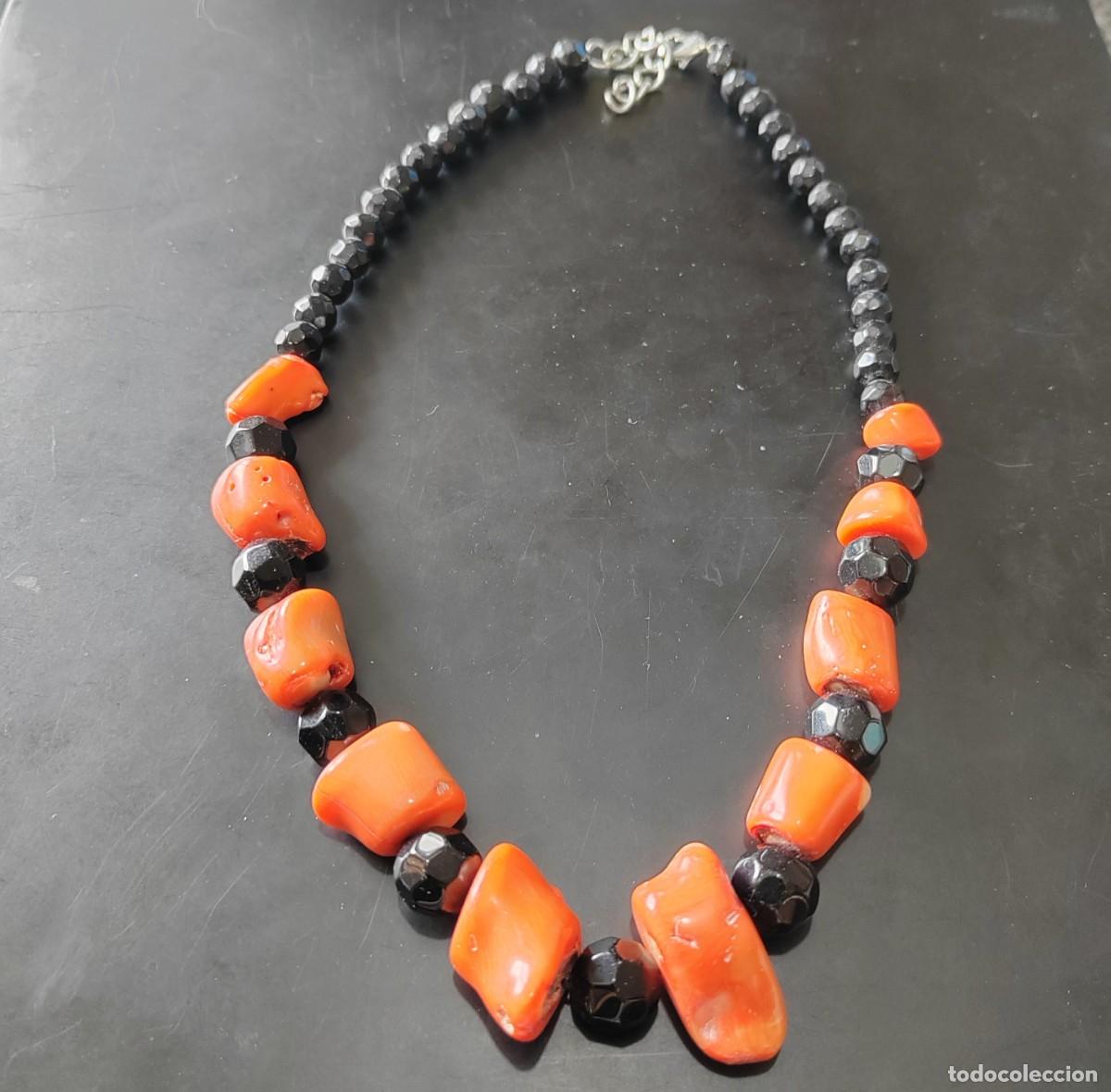Joyeria: Gran Collar de Corales naturales y &Oacute;nices - Foto 7