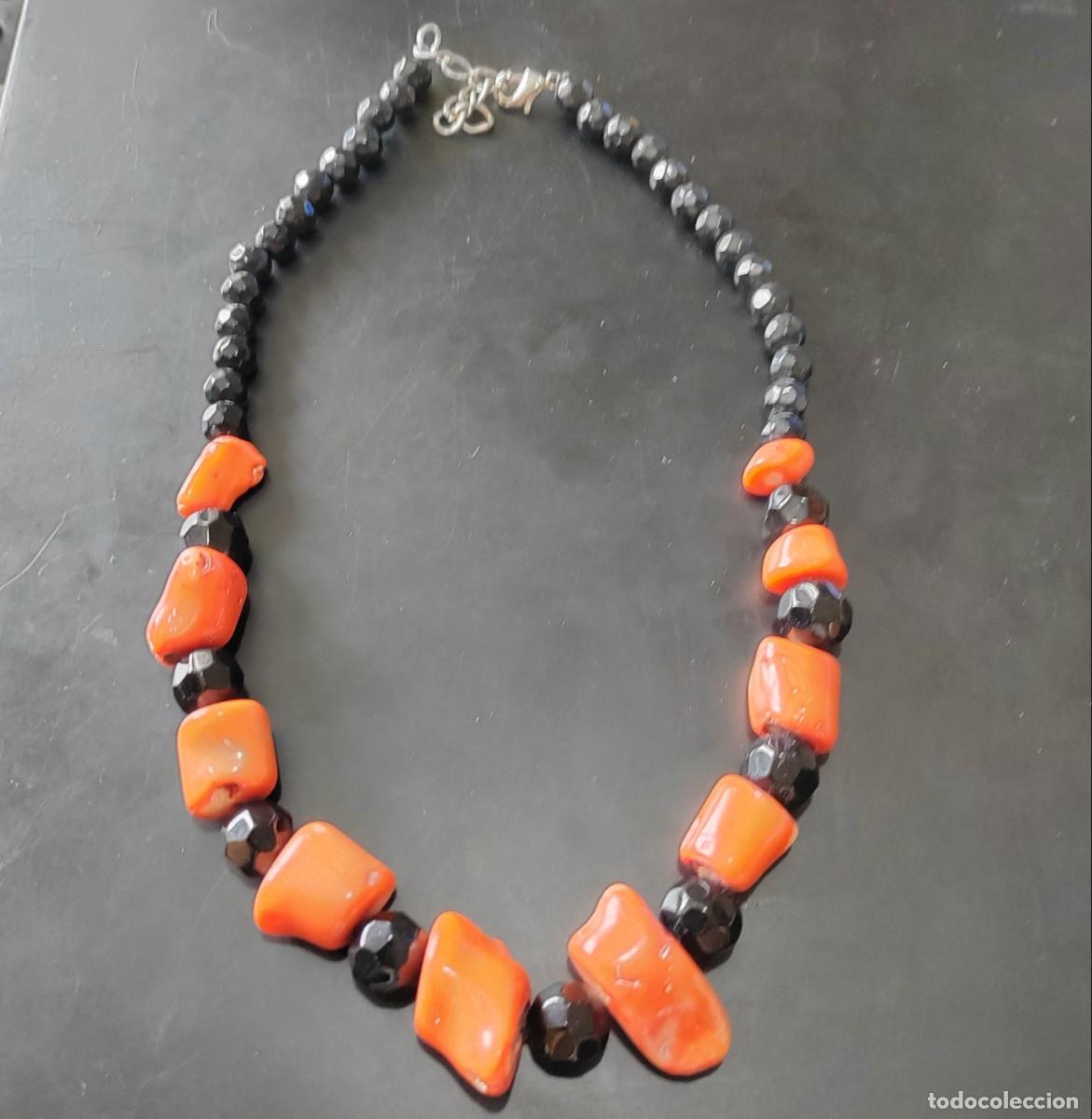 Joyeria: Gran Collar de Corales naturales y &Oacute;nices - Foto 8
