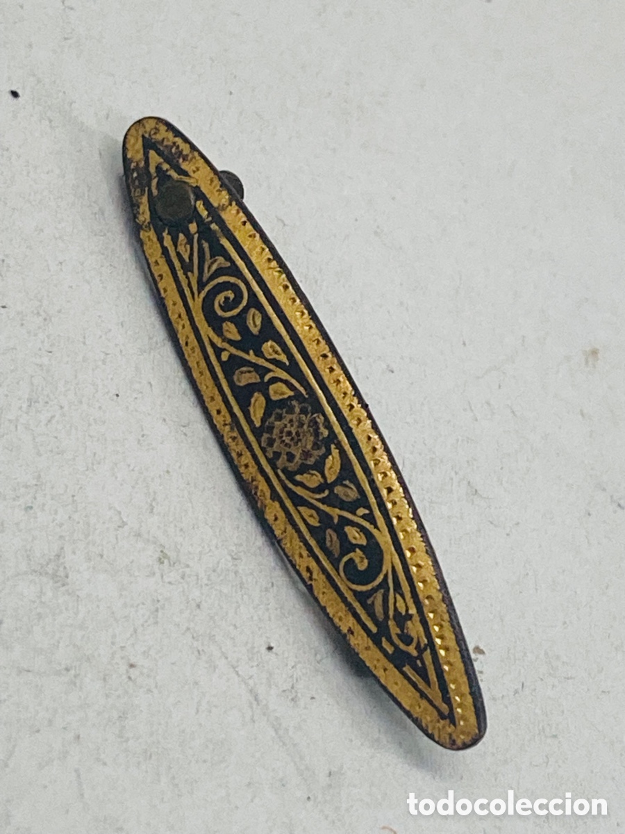Joyeria: Broche camafeo met&aacute;lico/B21 - Foto 1