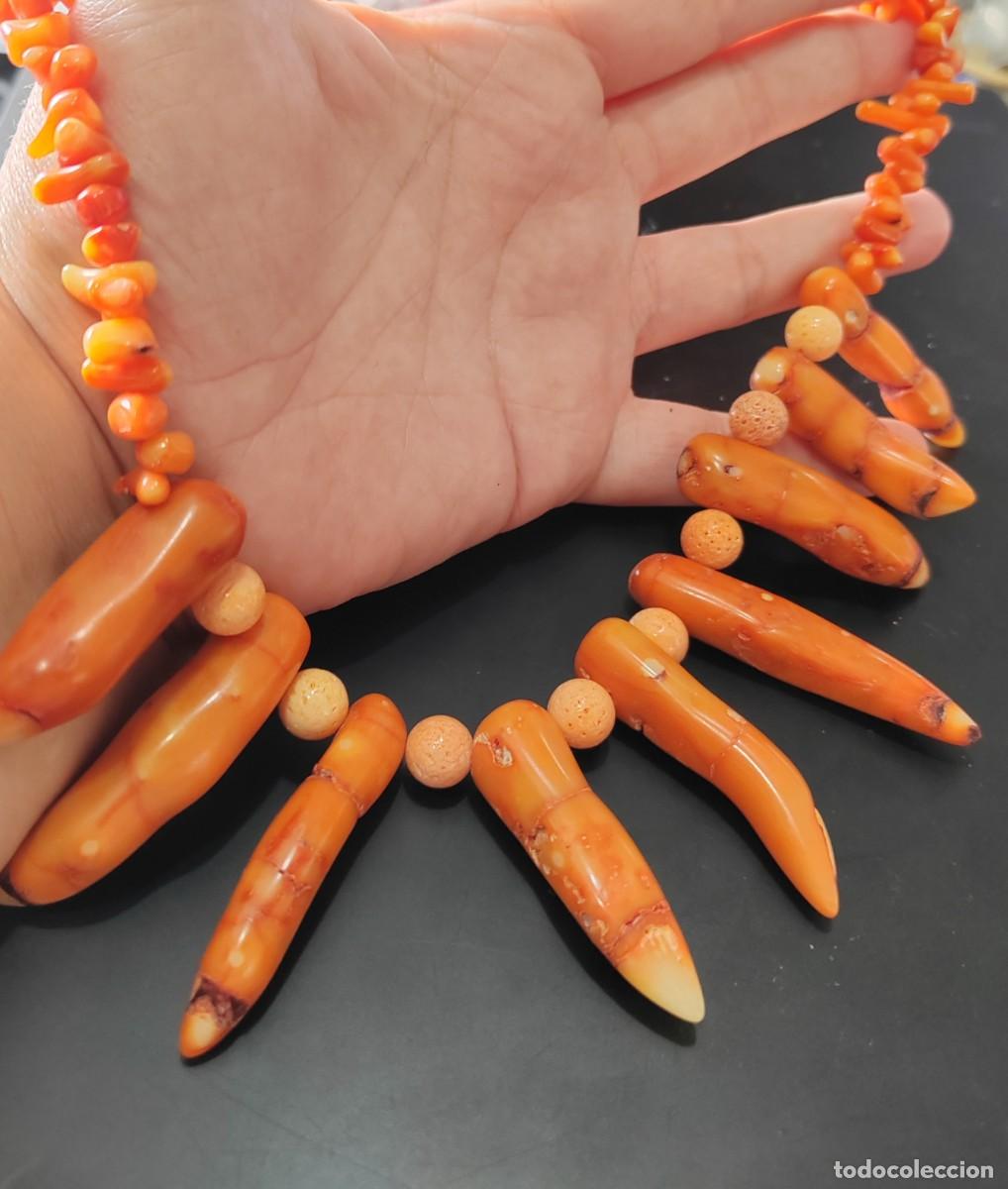 Joyeria: Gran Collar de Ramas de Coral - Foto 1