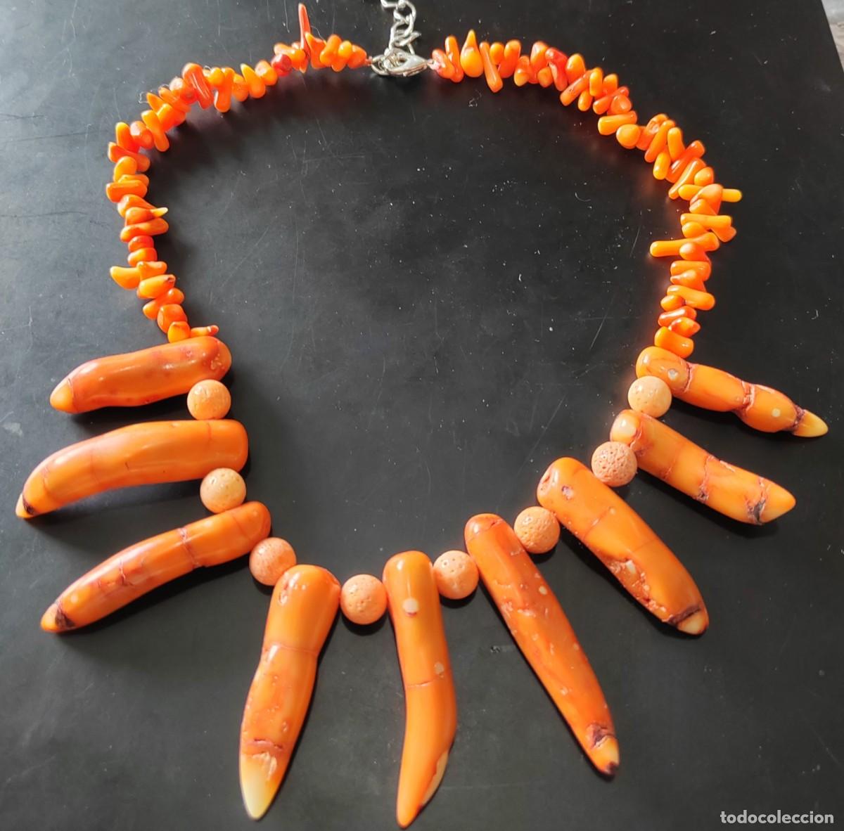 Joyeria: Gran Collar de Ramas de Coral - Foto 2