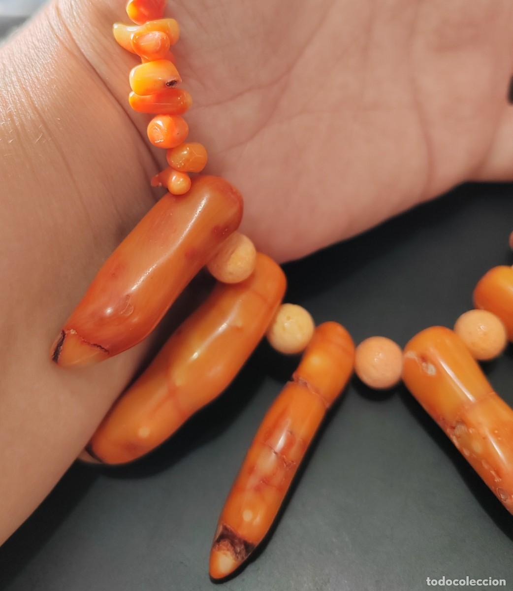 Joyeria: Gran Collar de Ramas de Coral - Foto 3