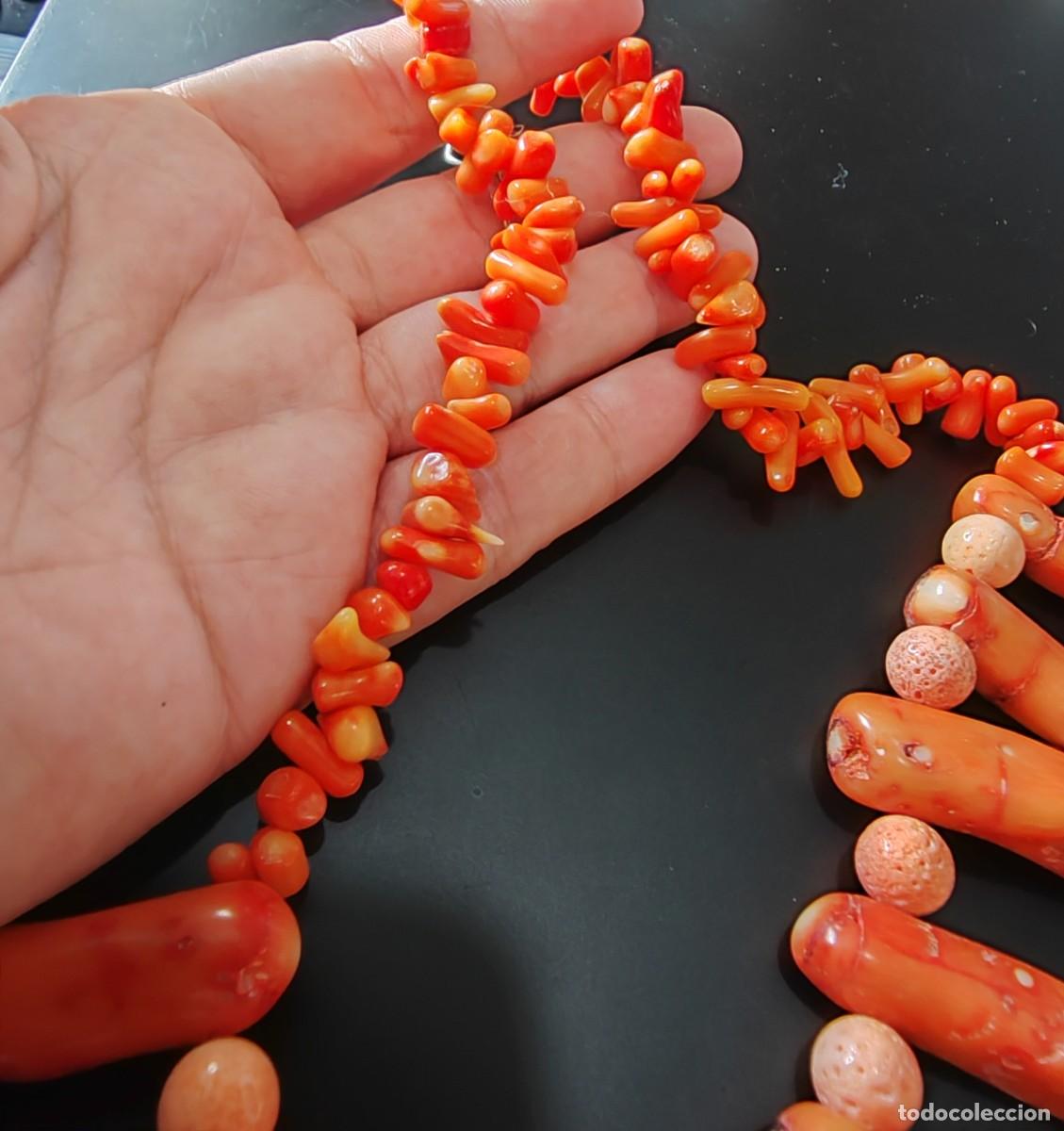 Joyeria: Gran Collar de Ramas de Coral - Foto 5