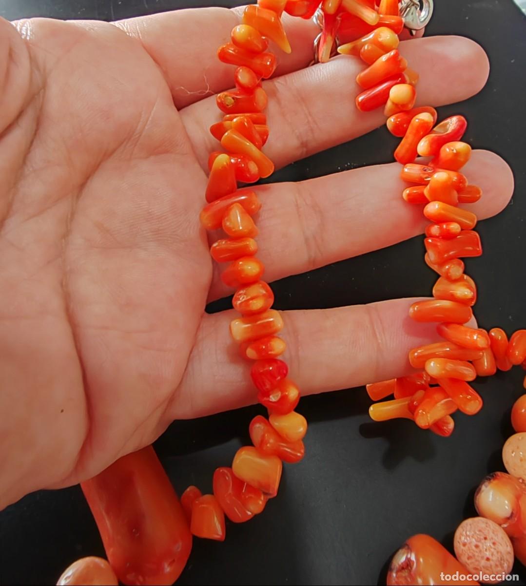 Joyeria: Gran Collar de Ramas de Coral - Foto 6