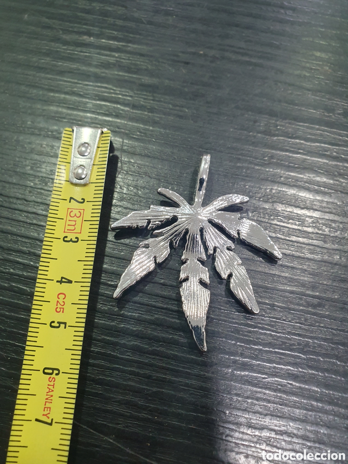 Joyeria: Colgante hoja de Marihuana. (L74) - Foto 2