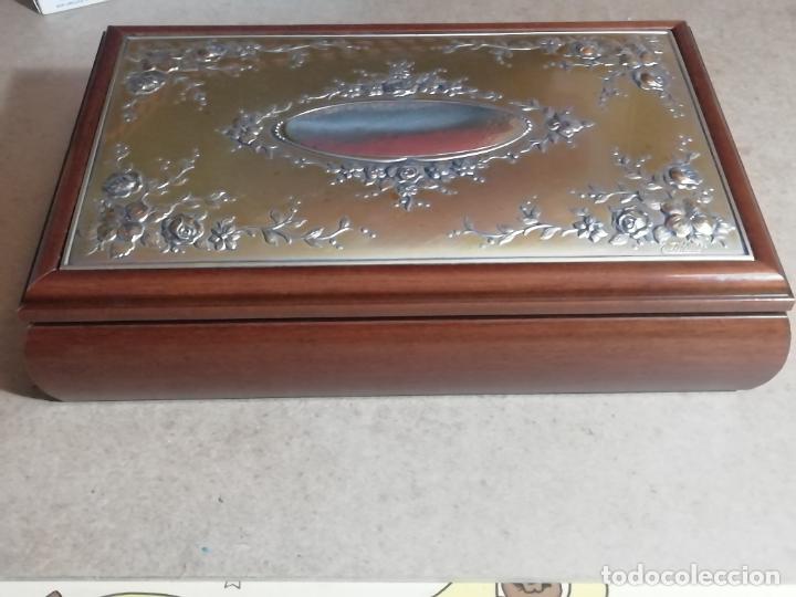 Joyeria: JOYERO DE MADERA Y PLATA CON SU FUNDA - CASTELLANI - Foto 3