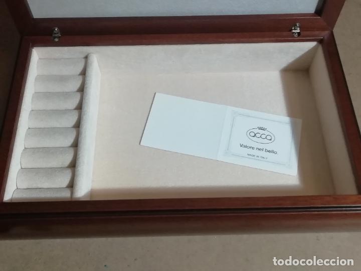 Joyeria: JOYERO DE MADERA Y PLATA CON SU FUNDA - CASTELLANI - Foto 10
