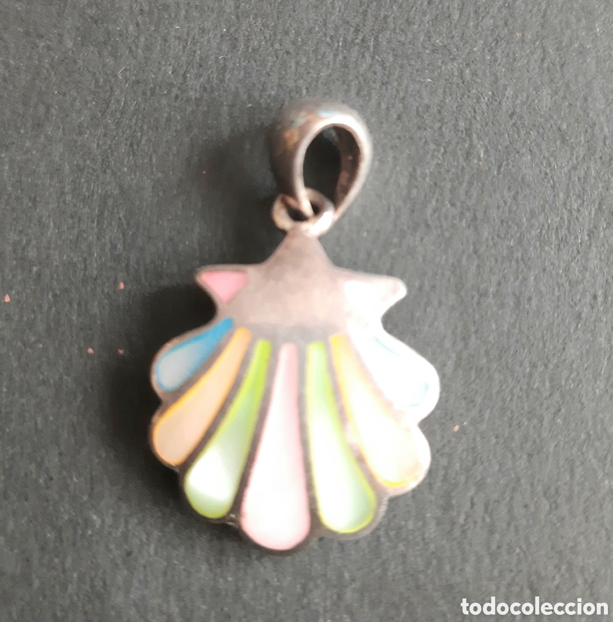 Joyeria: COLGANTE CONCHA EN PLATA CON ESMALTE - Foto 1