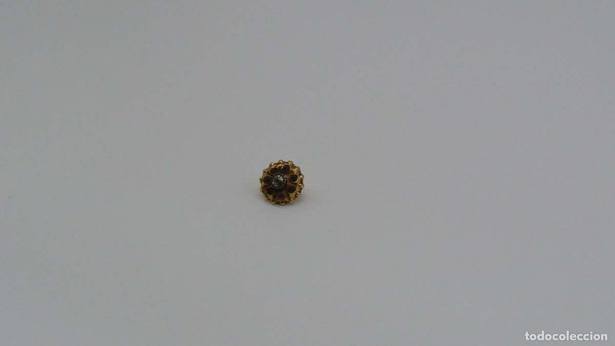 Joyeria: BOT&Oacute;N MALLORQU&Iacute;N EN ORO DE 18 KTLS Ca.1900 . - Foto 3