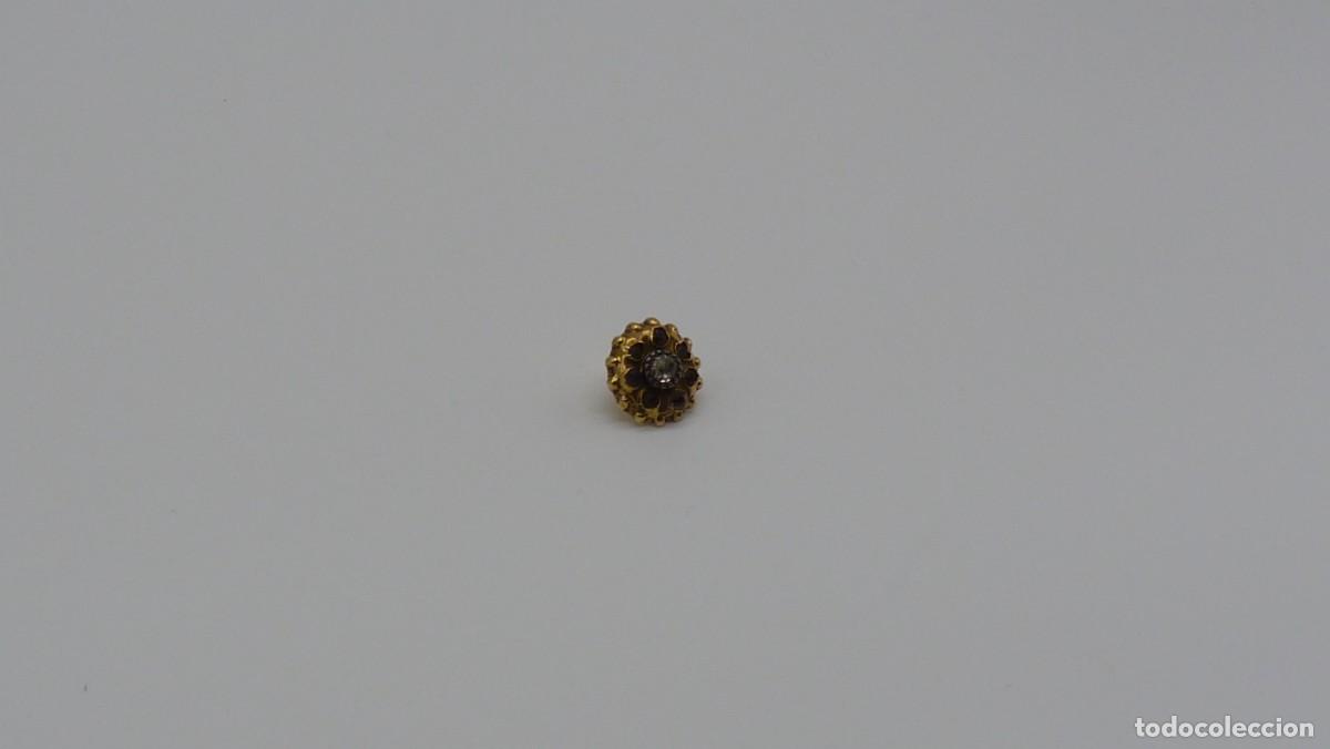Joyeria: BOT&Oacute;N MALLORQU&Iacute;N EN ORO DE 18 KTLS Ca.1900 . - Foto 4