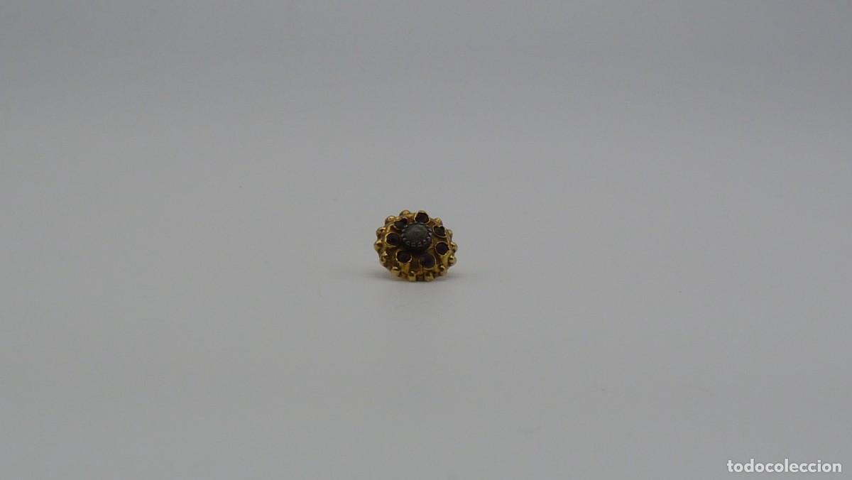 Joyeria: BOT&Oacute;N MALLORQU&Iacute;N EN ORO DE 18 KTLS Ca.1900 . - Foto 5