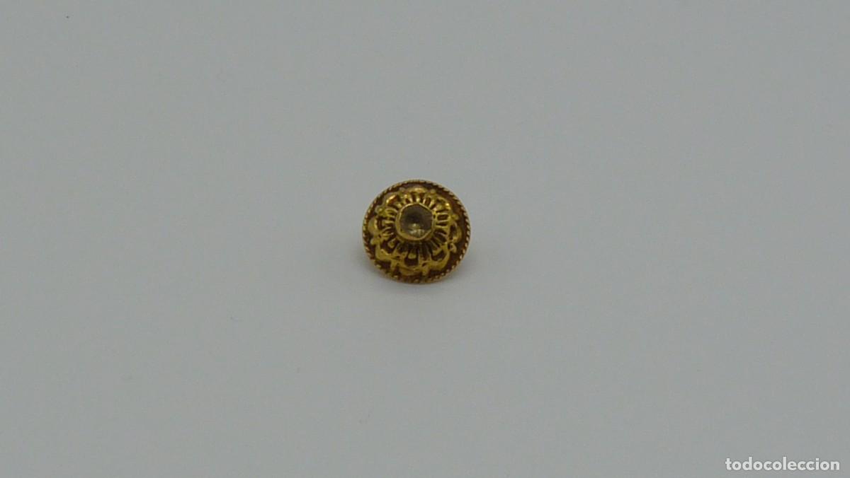 Joyeria: BOT&Oacute;N MALLORQU&Iacute;N EN ORO DE 18 KTLS Ca.1900 . - Foto 1