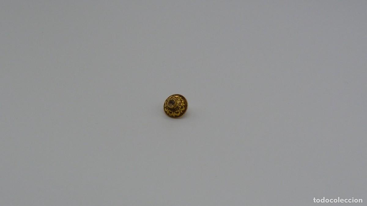 Joyeria: BOT&Oacute;N MALLORQU&Iacute;N EN ORO DE 18 KTLS Ca.1900 . - Foto 3