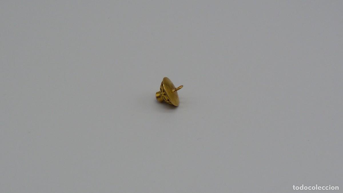 Joyeria: BOT&Oacute;N MALLORQU&Iacute;N EN ORO DE 18 KTLS Ca.1900 . - Foto 6