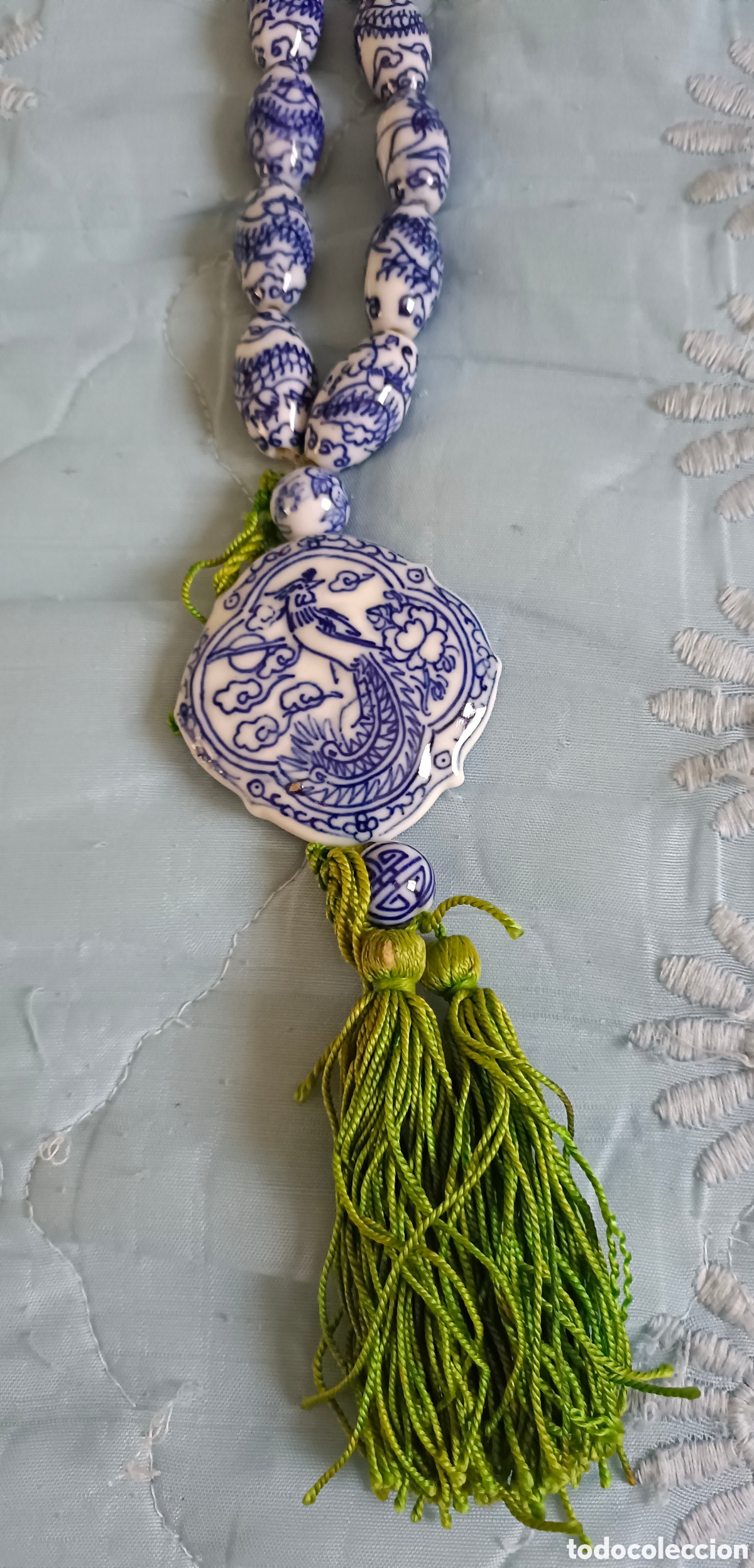 Joyeria: Collar largo de porcelana - Foto 4