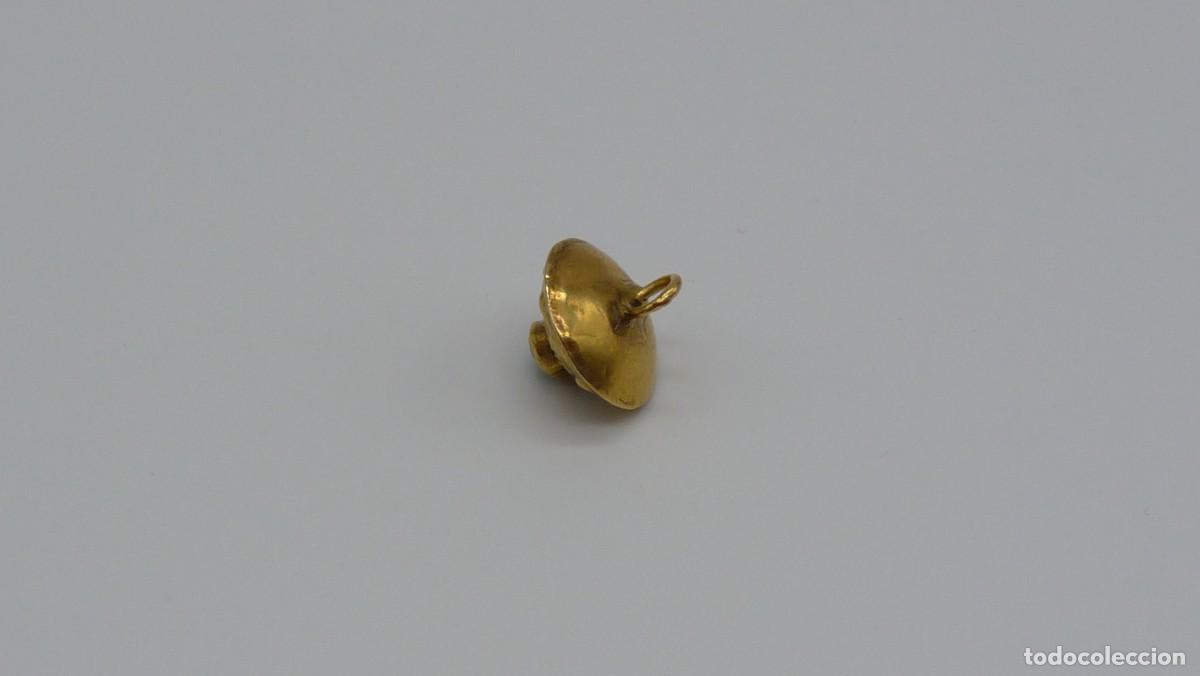Joyeria: BOT&Oacute;N MALLORQU&Iacute;N EN ORO DE 18 KTLS Ca.1900 . - Foto 6