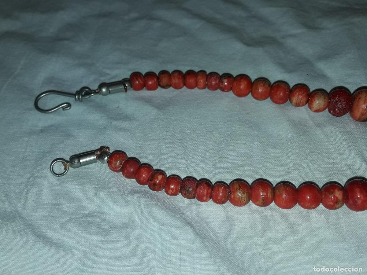 Joyeria: Bello collar de coral naranja - Foto 5