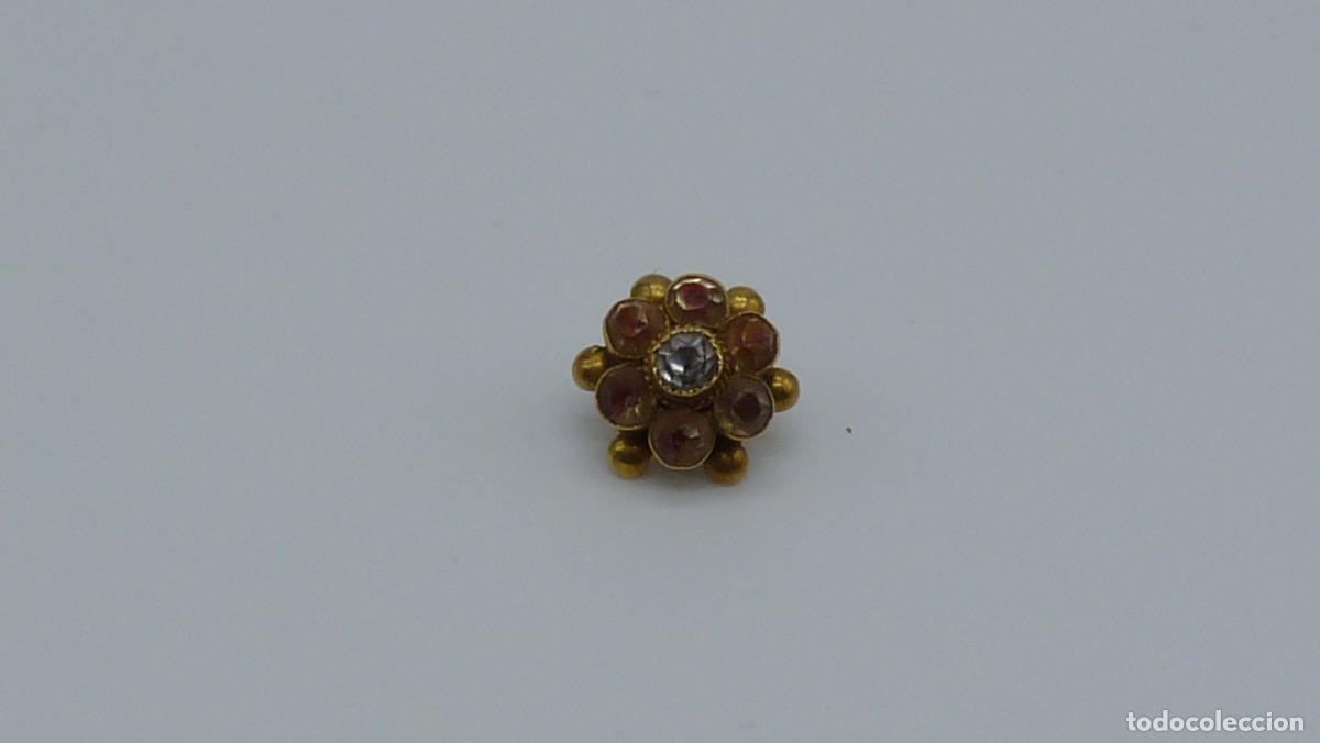Joyeria: BOT&Oacute;N MALLORQU&Iacute;N EN ORO DE 18 KTLS Ca.1900 . - Foto 1